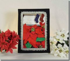 BFC0786 Window - A Poinsettia II