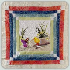 BFC0811 Block 9 of 12 Fairy Land Quilt - The Fairy and the Chick