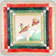 BFC0815 Block 12 of 12 Fairy Land Quilt - The Sea Fairies