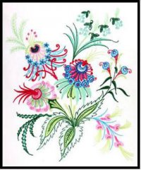 BFC0858 Unique Victorian Combo Florals 37