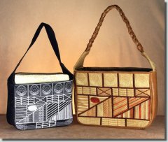BFC0860 Convertible Handbag Series A Geometrics
