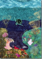 BFC0868 Art Quilt - Undersea Fantasy Design Pack 1