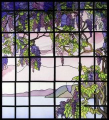 BFC0890 QIH Stained Glass - Wisteria
