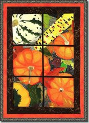 BFC0891 Window- Pumpkin Splendor