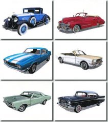 BFC0945 Classic Cars II
