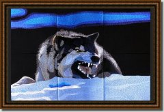 BFC0982 Window-Blue Wolf