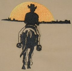 Cowboy Sunset