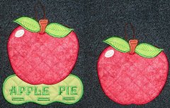 CCQ0240 - Apple Towel Topper Ornament