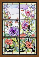 BFC2167 Springtime Stained Glass