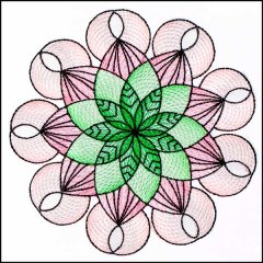 FBFC0214 Pretty Mandala