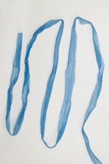 Matte Blue Wide Ribbon