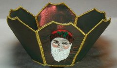BFC0196 Lace Bowl-Vic Santa