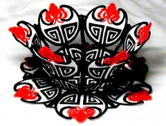 BFC0187 Lace Bowl - Oriental Fantasy