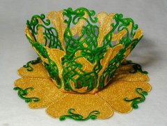 BFC0186 Lace Bowl - Celtic Fantasy