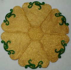 BFC0223 	Lace Doily Celtic Fantasy