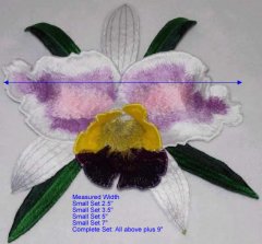 BFC0208 Lace Sculpture - Cattleya Orchid