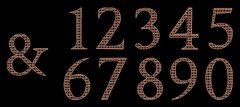 BFC2129 Spring Flowers Numbers