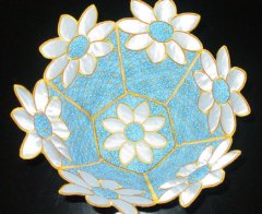 CCQ0034 - Daisy Bowl and Hexagon Doily