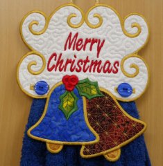 CCQ0388 - Classic Bells Towel Topper Ornament