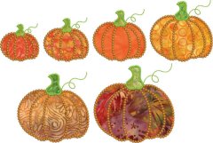 CCQ0433 - Applique Pumpkin 6 Sizes