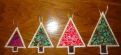 CCQ0439 - Applique Trees - Ornaments
