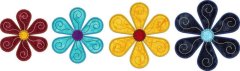 CCQ0576 - Floral Applique