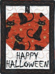 CCQ5034 - Pumpkin Mug Rug