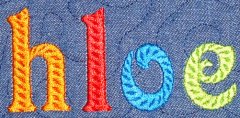 CCQ5053-Decorative Alphabet Lowercase