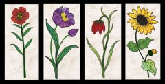 CCQ5124 - READ Flowers Set 4