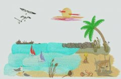 BFC0165 On the Seashore