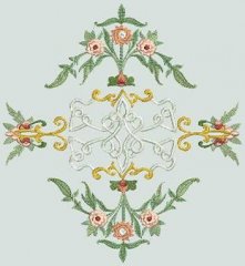 BFC0539 Ancient Russian Florals II