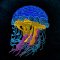 BFC2145 Psychedelic Jelly Fish