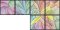 BFC31899 Stained Glass Quilt Block 6