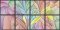 BFC31902 Stained Glass Quilt Block 8