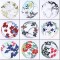 BFC1001 Japanese Quilt Circles