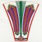 BFC1007 Folk Embroidered Circle Purse