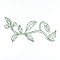 BFC1022 Persian Flowers & Birds Blackwork