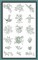 BFC1022 Persian Flowers & Birds Blackwork