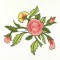 BFC1027 Persian Flowers and Birds Quilt Set