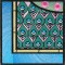 BFC1034 QIH or Regular Stained Glass Peacock w/flowers