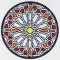 BFC1035 Geometric Quilt Circles