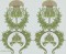 BFC1041 Art Nouveau Cockatoos Plus