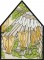 BFC1043 QIH or Reg Stained Glass Cockatoos
