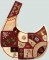 BFC1045  QIH Crazy Quilt Handbag