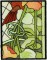 BFC1056 Stained Glass Flight Among the Nasturtiums