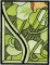 BFC1056 Stained Glass Flight Among the Nasturtiums