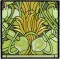 BFC1056 Stained Glass Flight Among the Nasturtiums