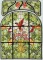 BFC1056 Stained Glass Flight Among the Nasturtiums