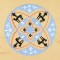 BFC1066 Southwestern Quilt Circles II