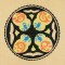 BFC1066 Southwestern Quilt Circles II
